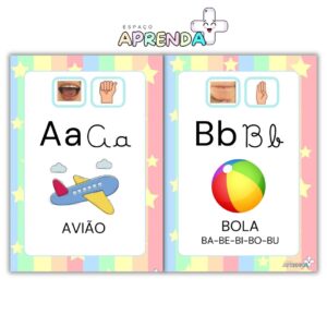 Alfabeto Especial Completo – Estrelas