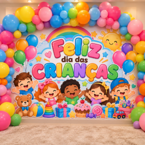 KIT DIA DAS CRIANÇAS — DECORAÇÃO COMPLETA